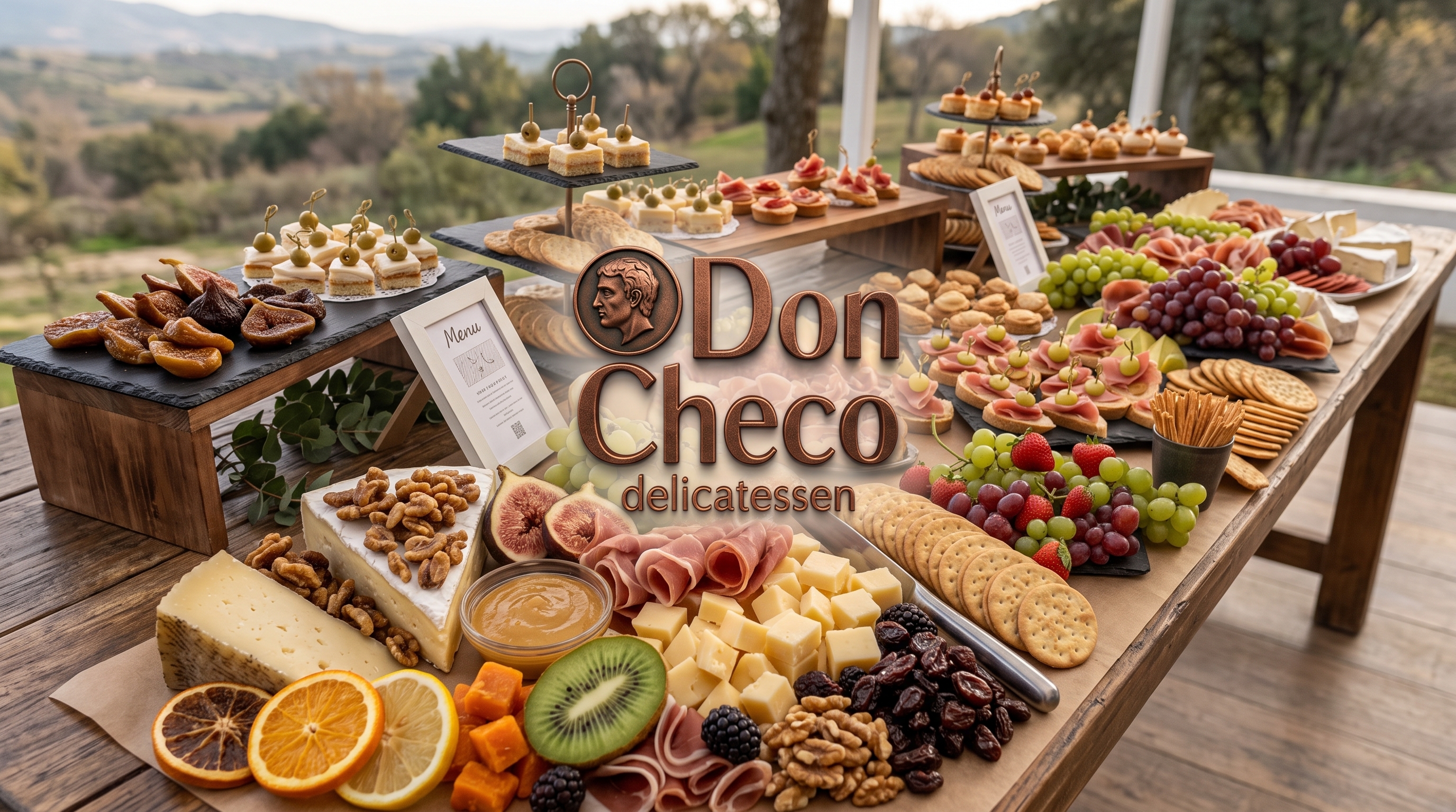 Tabla de quesos y charcutería Don Checo
